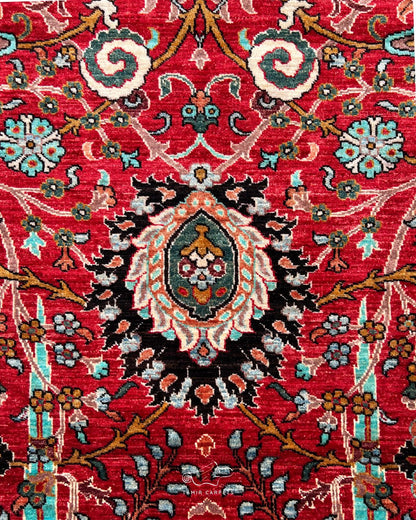 Sickle leaf Rug - 8 x 10 ft