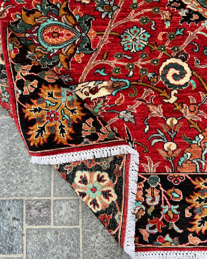 Sickle leaf Rug - 8 x 10 ft