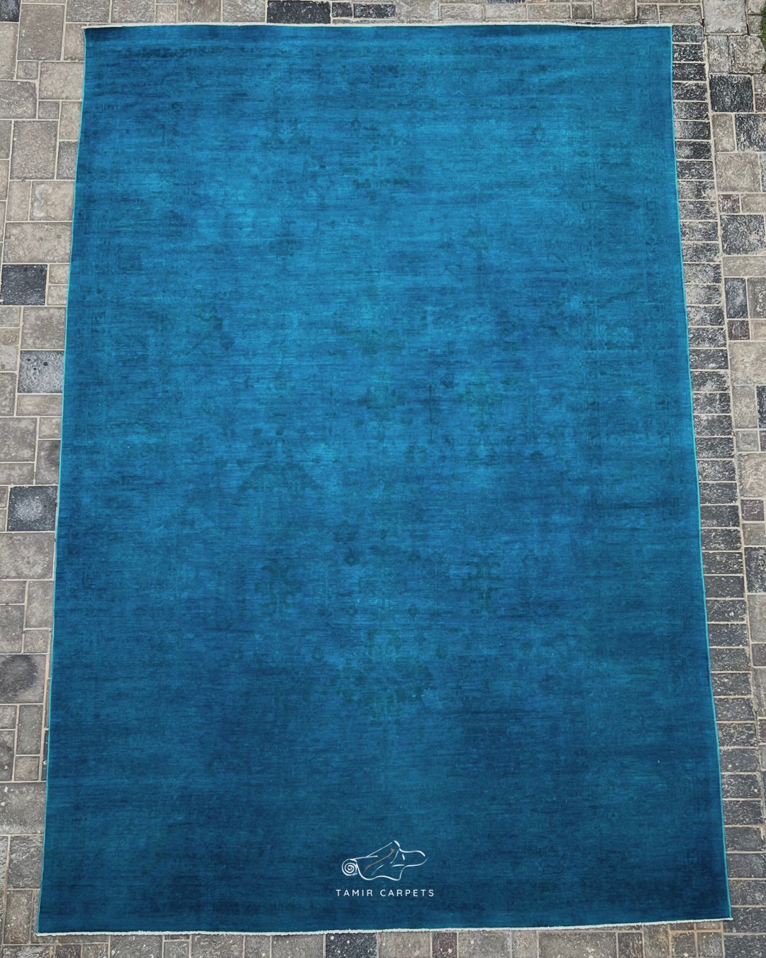 Overdyed - 10 x 14 ft