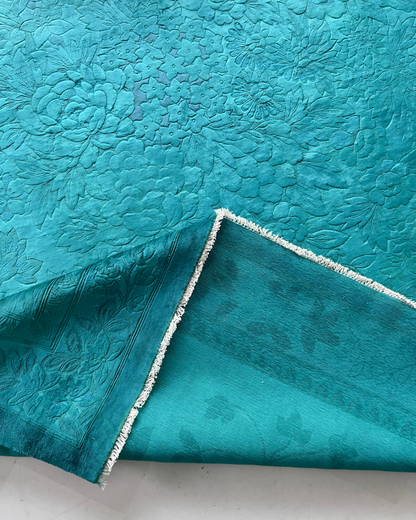 Overdyed Rug - 8 x 10 ft