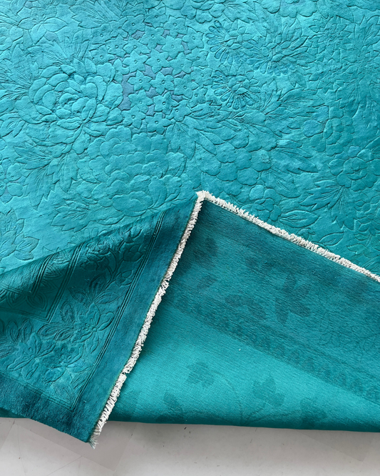 Overdyed Rug - 8 x 10 ft