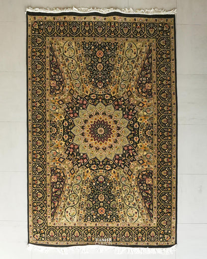Gumbad Pakistani handmade New Zealand wool rug, 6x9 ft