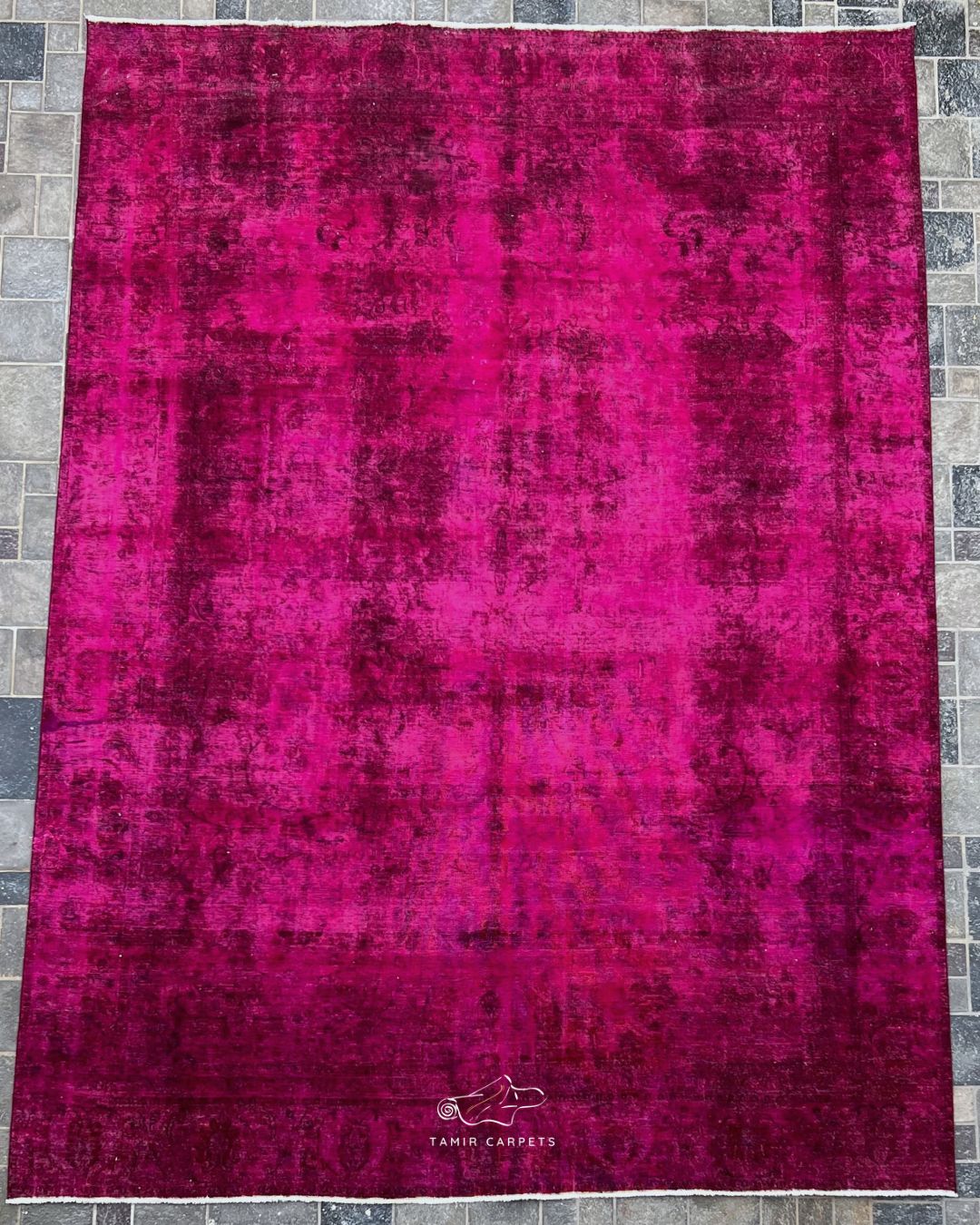 Overdyed - 9 x 12 ft