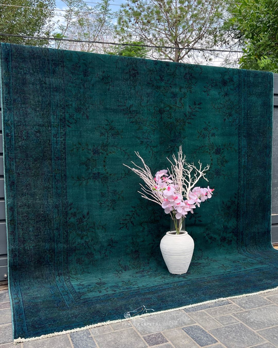 Overdyed - 8 x 10 ft