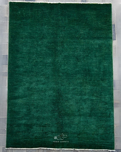 Overdyed Rug - 7 x 10 ft