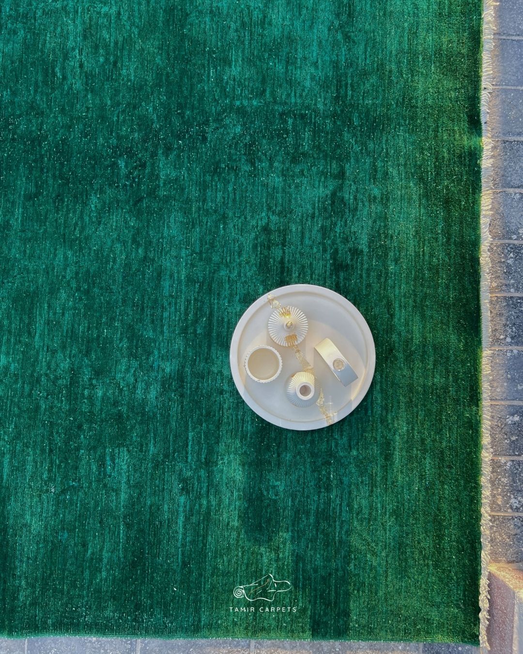 Overdyed Rug - 7 x 10 ft